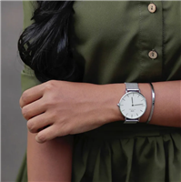 Montre Daniel Wellington Femme Petite Sterling in Acier DW00100306 - DW00100306